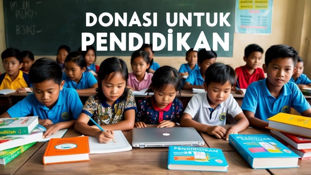 Donasi untuk Pendidikan Untuk Masa Depan Generasi Muda
