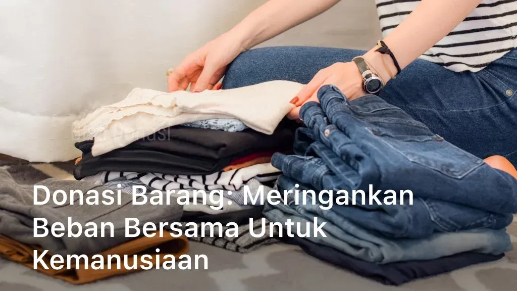 Donasi Barang