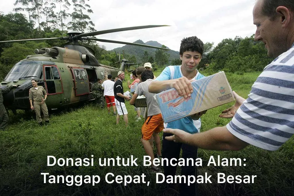 Donasi untuk Bencana Alam