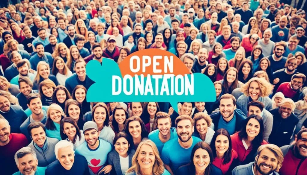 kata kata open donasi