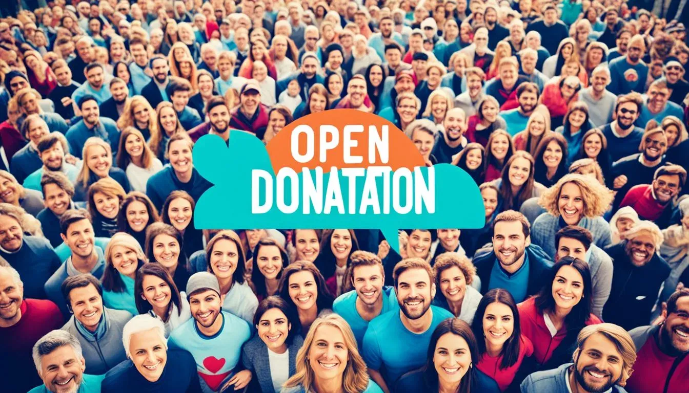 kata kata open donasi