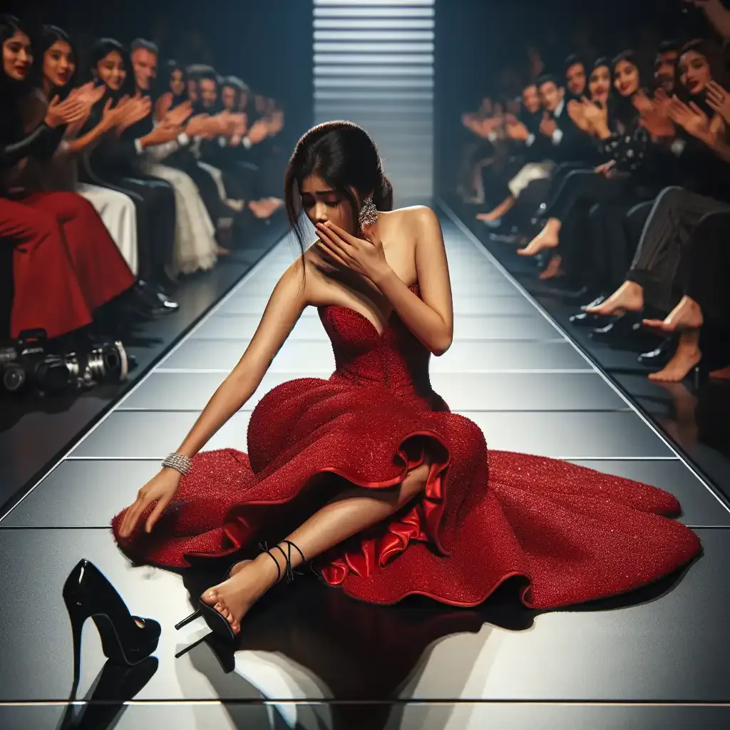 Naura Ayu Jatuh di Runway: Cerita di Balik Insiden Memalukan