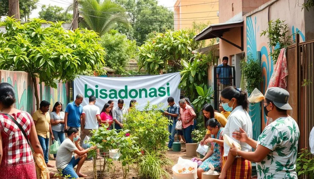 komunitas lebih baik dengan donasi