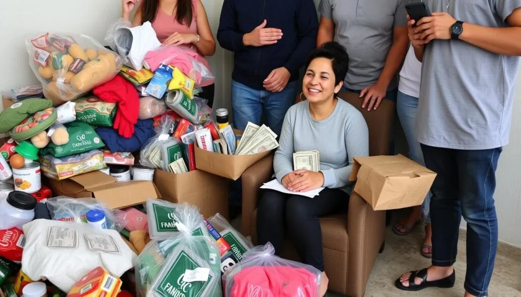 manfaat mengumpulkan sumbangan untuk teman yang terkena musibah