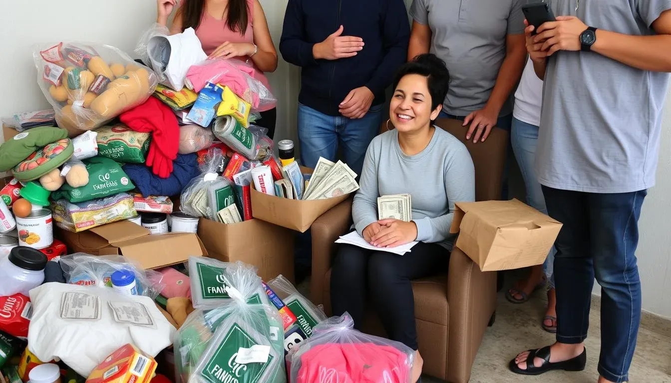 manfaat mengumpulkan sumbangan untuk teman yang terkena musibah