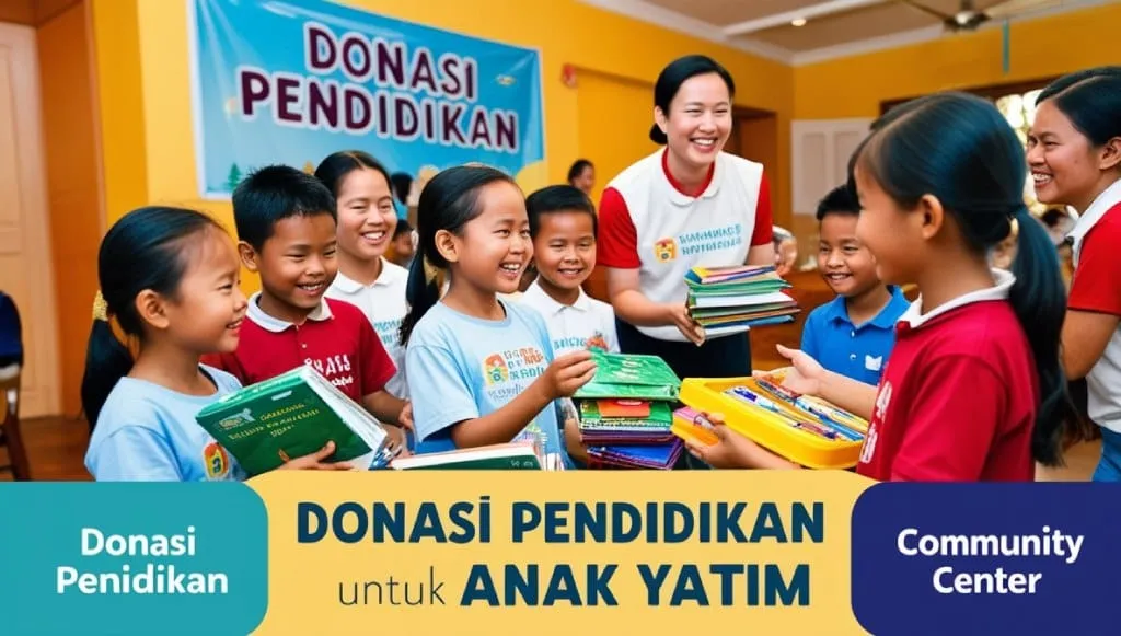 Donasi Pendidikan untuk Anak Yatim