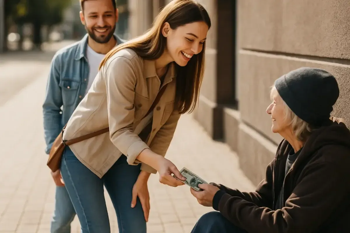 Simbol kebaikan yang menular melalui tindakan kecil yang berdampak besar.
