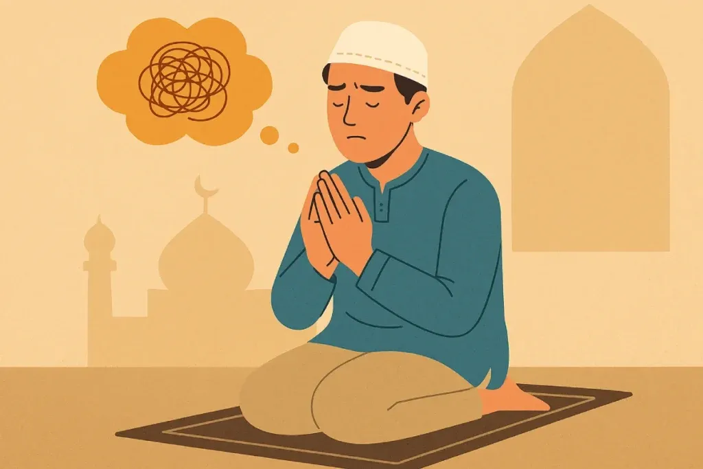 Tips Muhasabah Diri , yang mencakup evaluasi diri secara mendalam untuk meningkatkan kebaikan dan bertobat dari kesalahan.