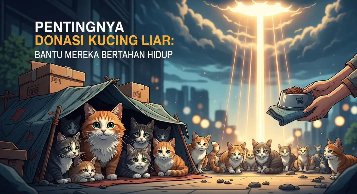 Pentingnya Donasi Kucing Liar: Bantu Mereka Bertahan Hidup