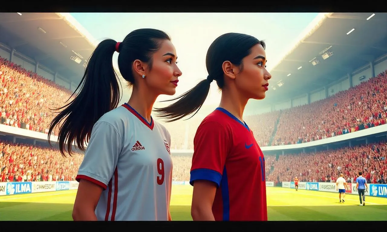 Norway vs Italy: Marissa Anita dan Rugaiya Usman Wiranto Istri Wiranto