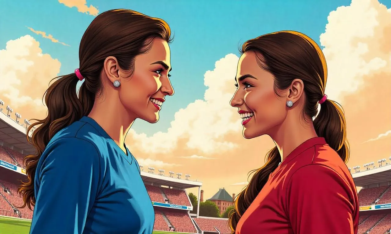 Norway vs Italy: Marissa Anita dan Rugaiya Usman Wiranto Istri Wiranto