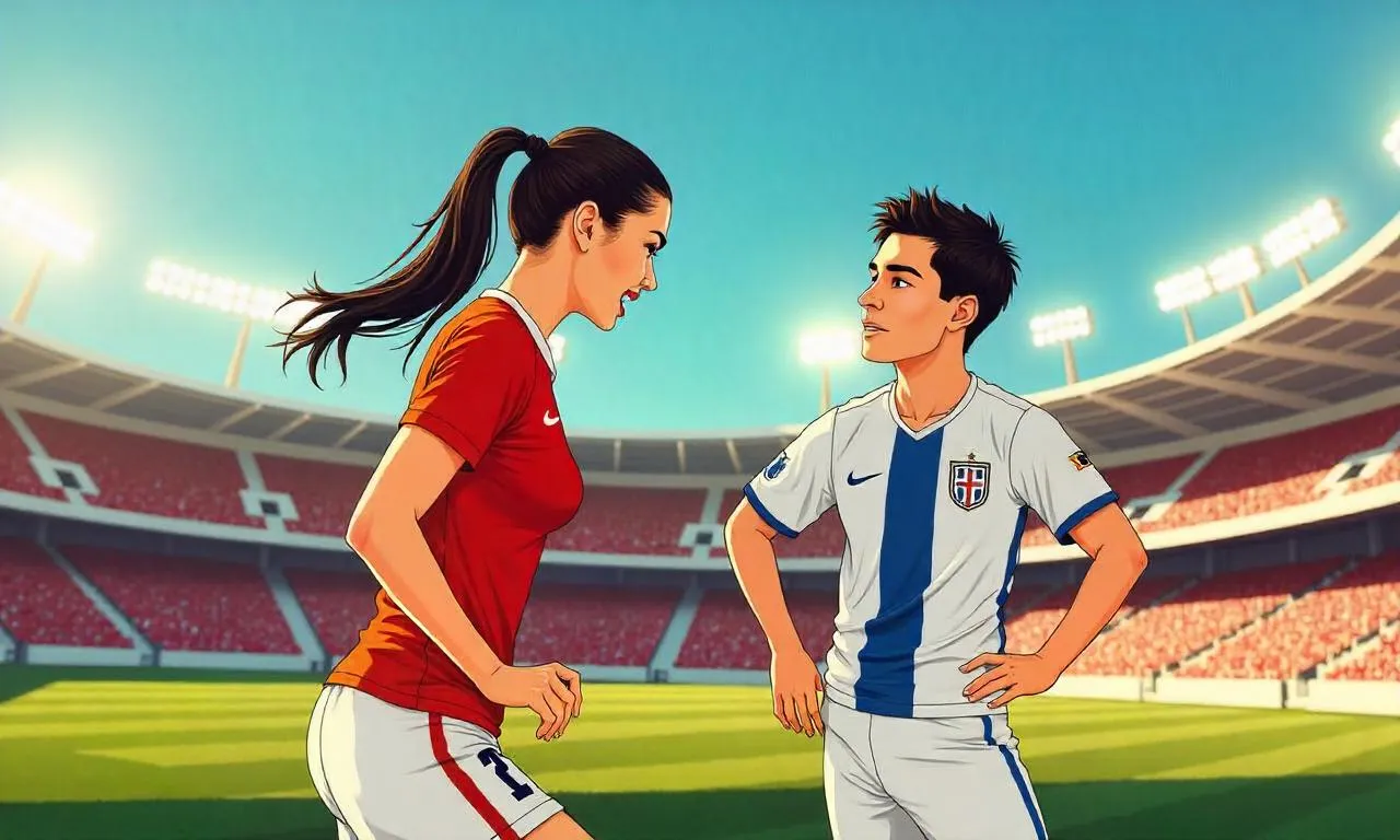 Norway vs Italy: Marissa Anita dan Rugaiya Usman Wiranto Istri Wiranto