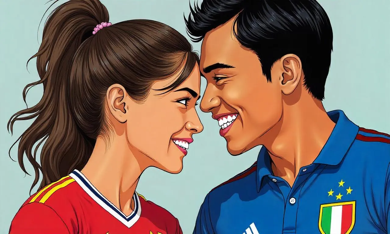 Marissa Anita dan Rugaiya Usman Wiranto Istri Wiranto: Norway vs Italy