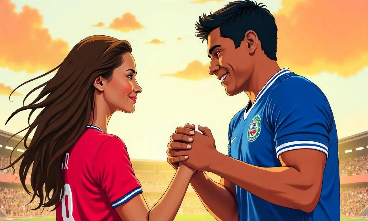 Norway vs Italy: Marissa Anita dan Rugaiya Usman Wiranto Istri Wiranto