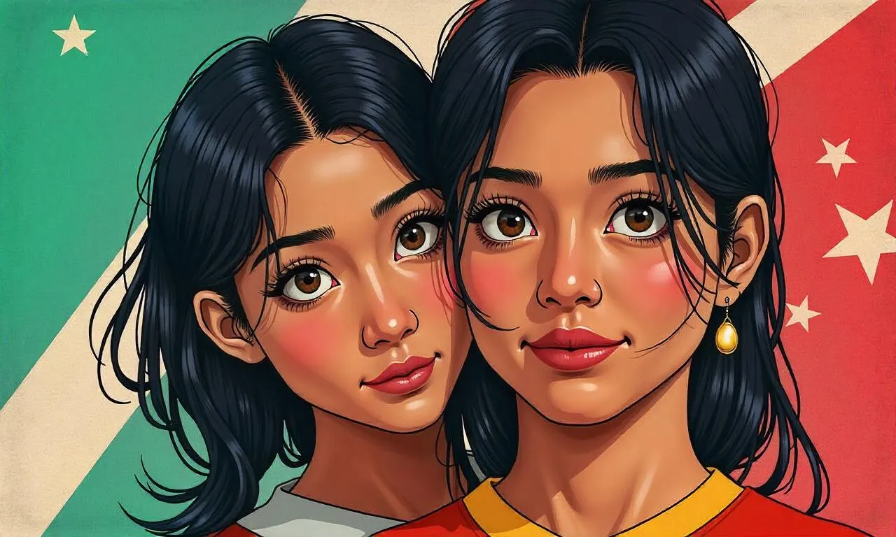 Marissa Anita dan Rugaiya Usman Wiranto Istri Wiranto: Norway vs Italy