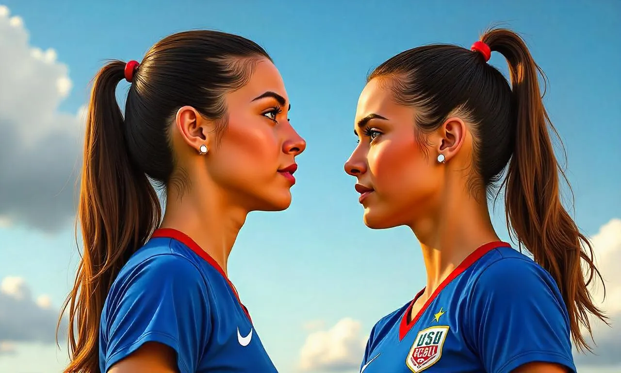 Marissa Anita dan Rugaiya Usman Wiranto Saksikan Norway vs Italy