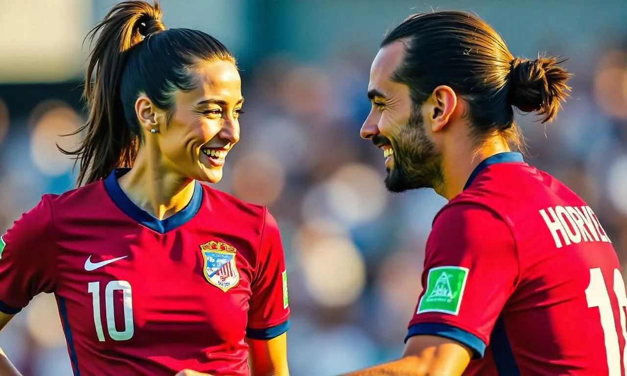 Marissa Anita dan Rugaiya Usman Wiranto di Norway vs Italy